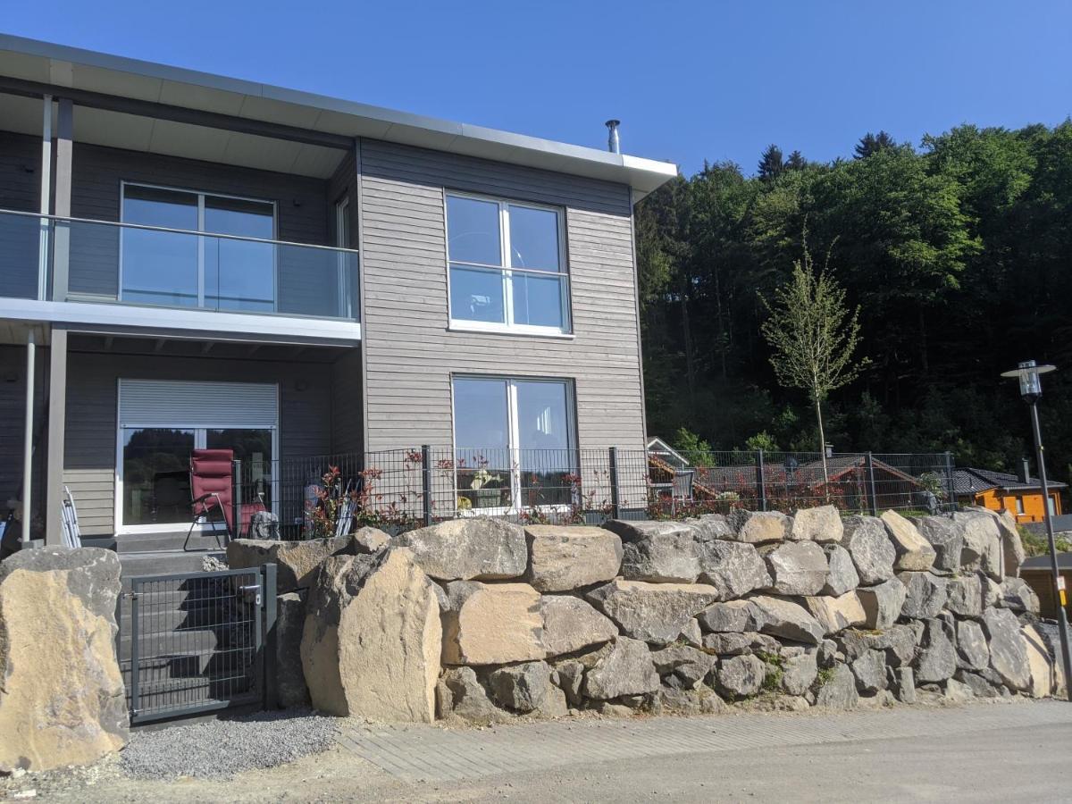 Ferienhaus Schieferterrasse - Waldsee Rieden - Buitenkant foto
